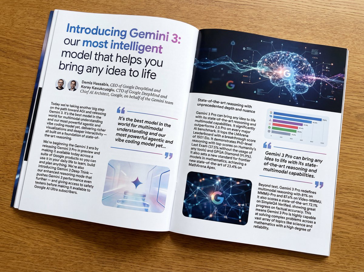 文字生成精美的杂志文章的照片